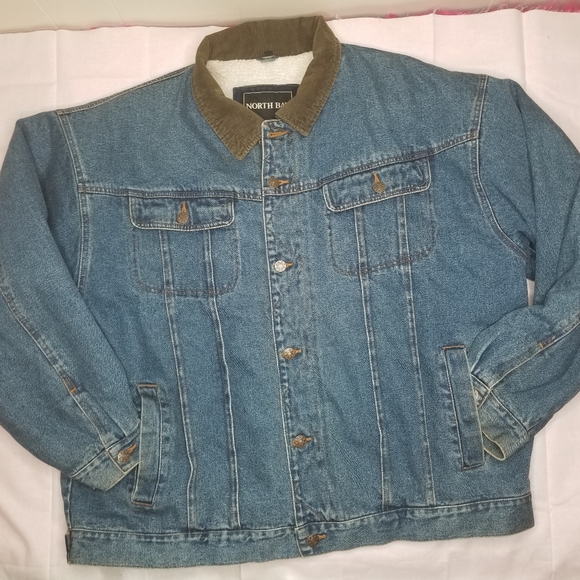 men's heritage sherpa lined denim jacket